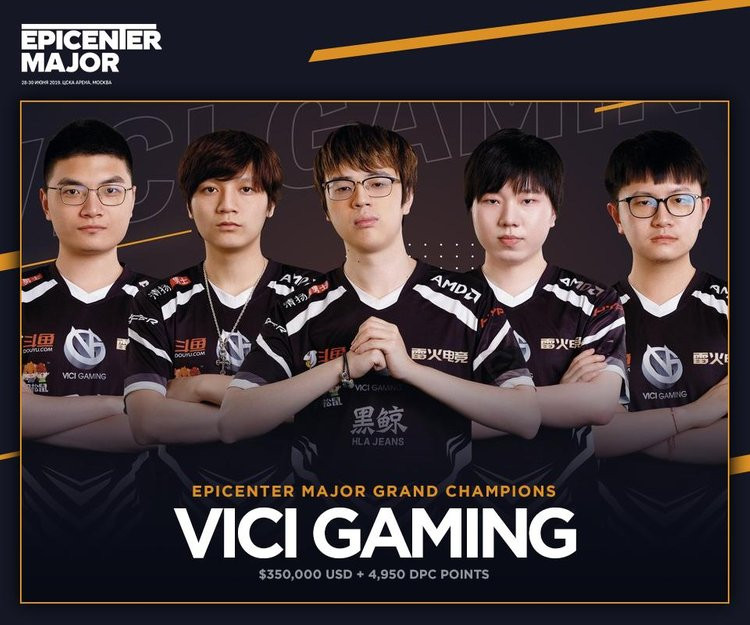 Vici Gaming Meraih Juara di Epicenter Major 2019 Dota 2!