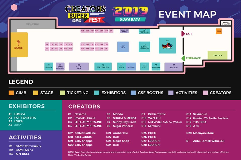 CSF19 SBY Event Maps