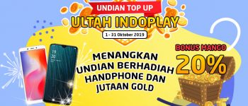 Ultah indoPlay Berhadiah Handphone dan Jutaan Gold dengan Top up Mango di UniPin!