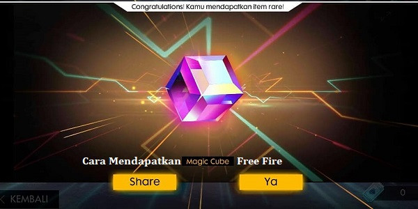 Ini Cara Mudah Dapatkan Magic Cube dan Fragment Magic Cube Free Fire!