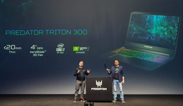 Acer Kembali Luncurkan Laptop Gaming Terbaik, Predator Triton 300!