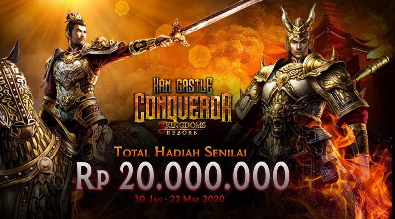 Event Conqueror Han Castle Bagi-Bagi Hadiah 20 Juta!