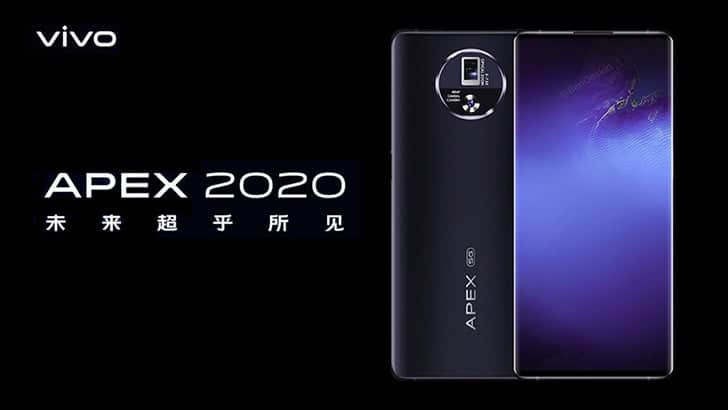 Vivo Akhirnya Pamerkan Vivo APEX 2020 Dengan Layar Lengkung 120°