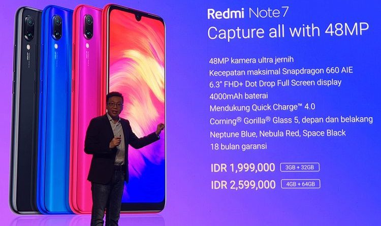 Redmi Note 7 Resmi Jadi Smartphone Terlaris di Dunia