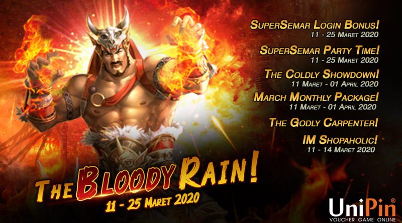 Event The Bloody Rain Ada Hadiah di 6 Event Besar!