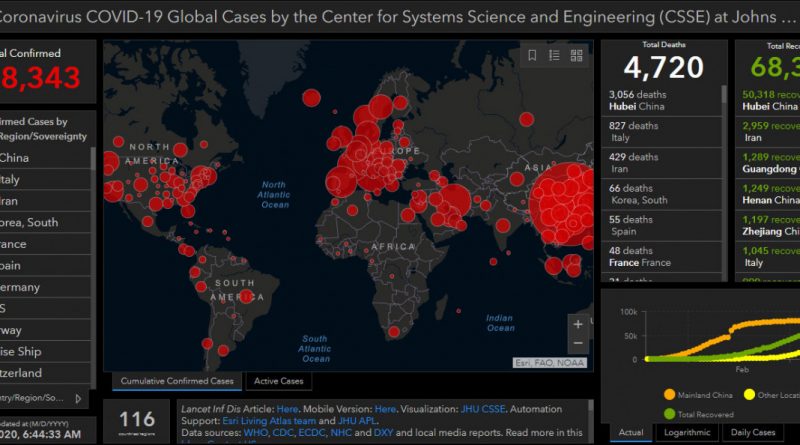 Awas, Hacker Buat Situs Palsu Map Corona Berisi Malware!