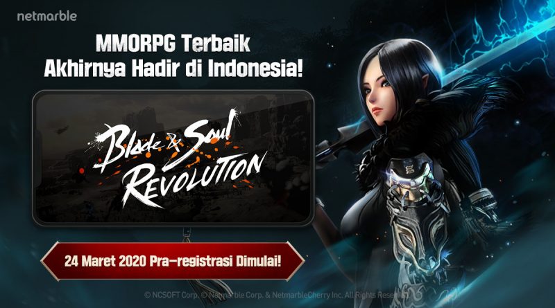 [Blade & Soul Revolution] Website Teaser Game MMORPG Terbaru Resmi Dibuka