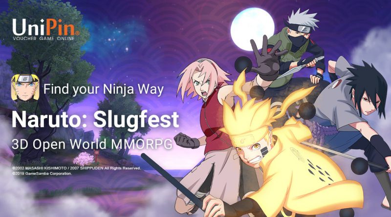 Gold Naruto Slugfest sudah bisa di top up #PakeUniPin.