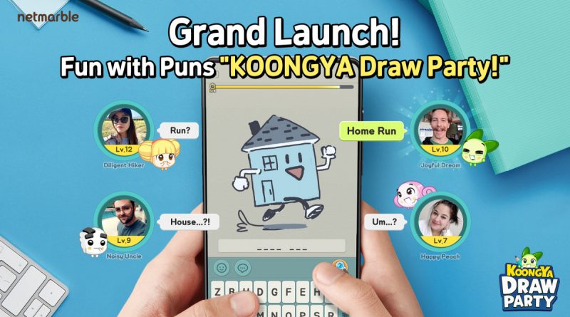 Netmarble Resmi Rilis Game Kuis Gambar Koplak Koongya Draw Party di Mobile!