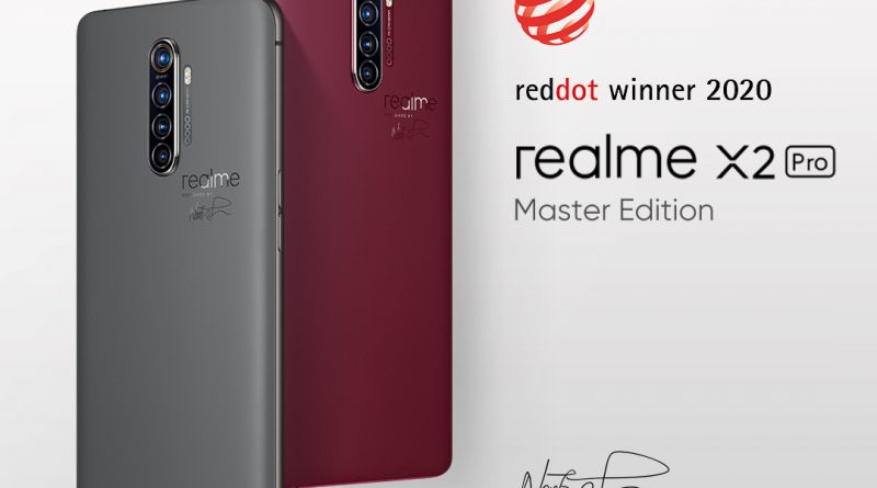 Diakui Secara Global, Realme X2 Pro Master Edition Menangkan Red Dot Design Award