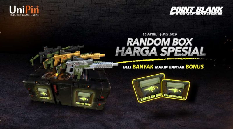 Point Blank Indonesia – Random Box Harga Spesial #PakeUniPin