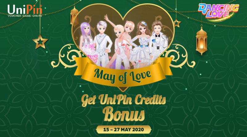 May of Love, Dapatkan Item In-game dan UniPin Credits!