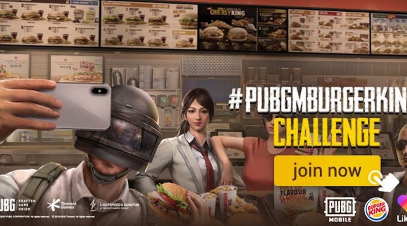 Likee dengan PUBG Mobile Hadirkan Challenge Bersama Burger King!