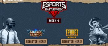 Esports Battle Week #4 Pertandingkan Mobile Legends dan PUBG Mobile