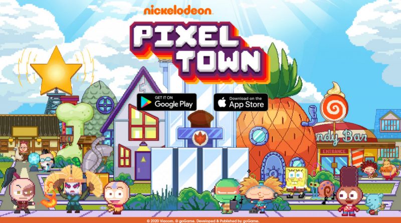 Download dan Mainkan Nickelodeon Pixel Town Hari Ini!