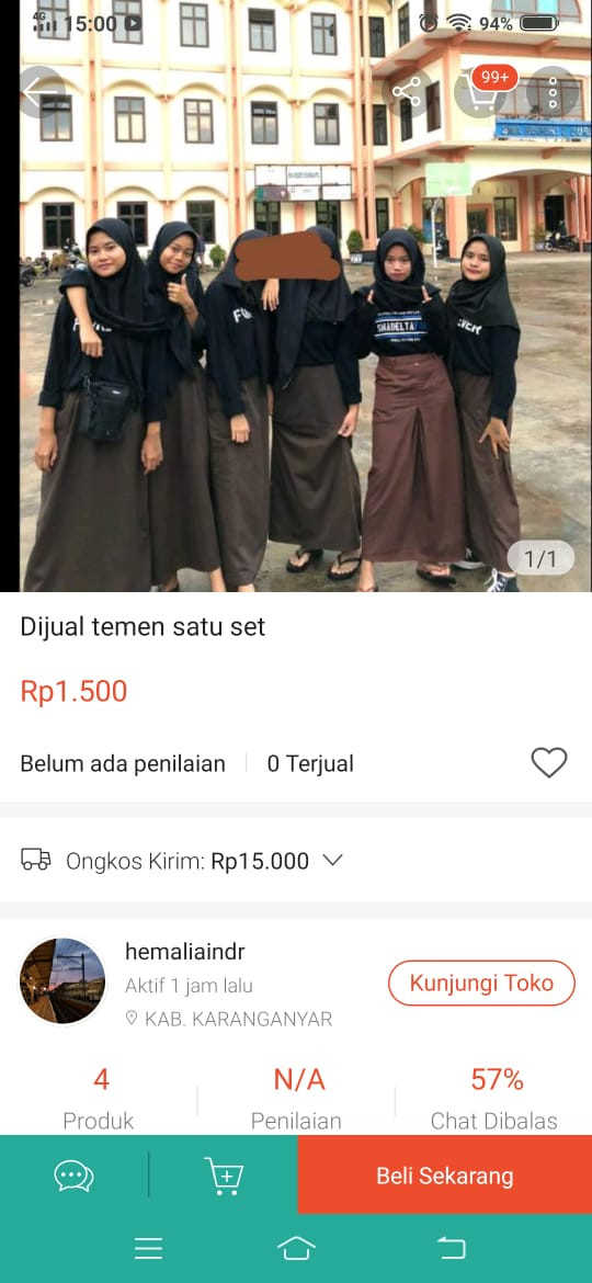 Gak Ada Akhlak Jual Temen Di Shopee Mulai Dari Seribu Lagi Jadi Tren