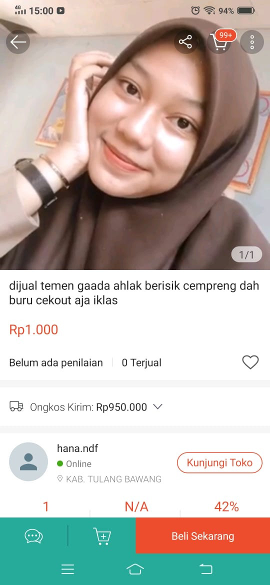 Gak Ada Akhlak, Jual Temen di Shopee Mulai dari Seribu Lagi Jadi Tren!