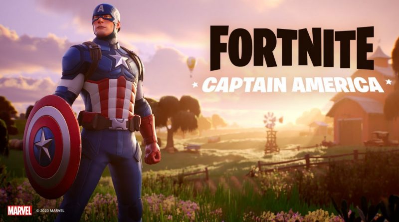 Rayakan Kemerdekaan Amerika, Fortnite Hadirkan Skin Captain America!