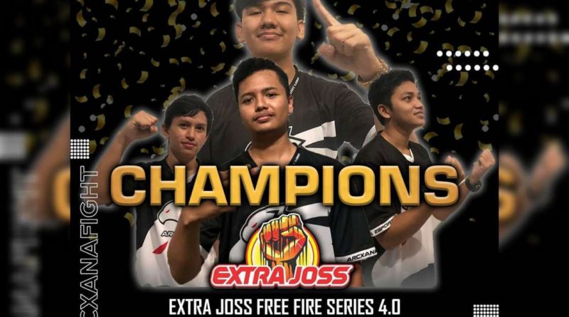 upstation - Tim Arcxana Menangkan Turnamen Extra Joss Free Fire Series 4.0!