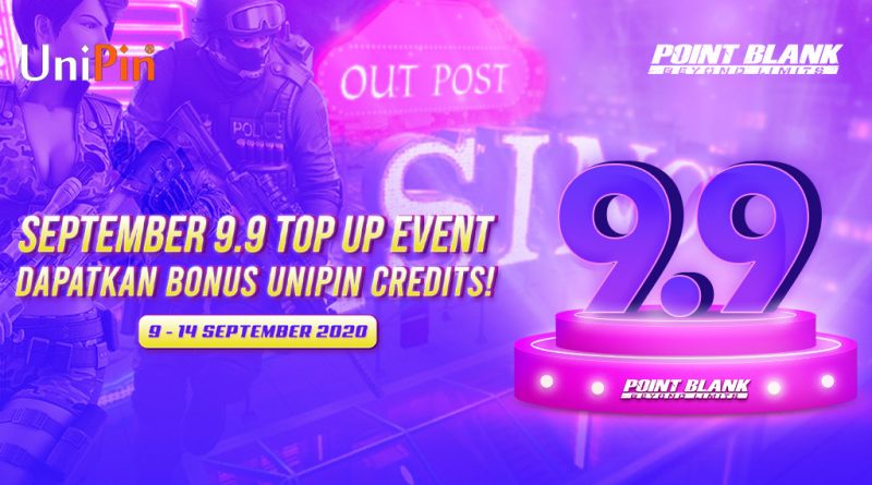 Point Blank 9.9 Top up event, dapetin Item in-game Harga Miring dan Bonus UniPin Credits!