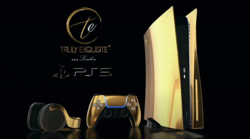 upstation - PS5 Berlapis Emas Senilai 150 Juta Resmi Dijual, Ada yang Minat?