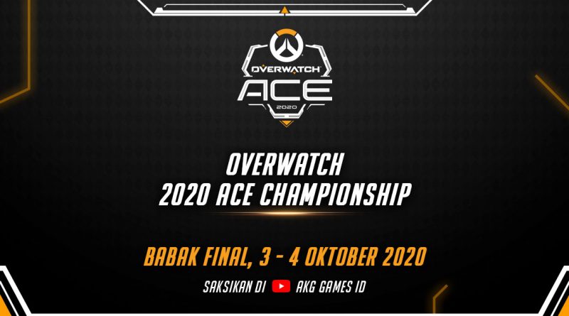 Weekend Ini! Babak Final Overwatch 2020 ACE Championship Akan Dimulai