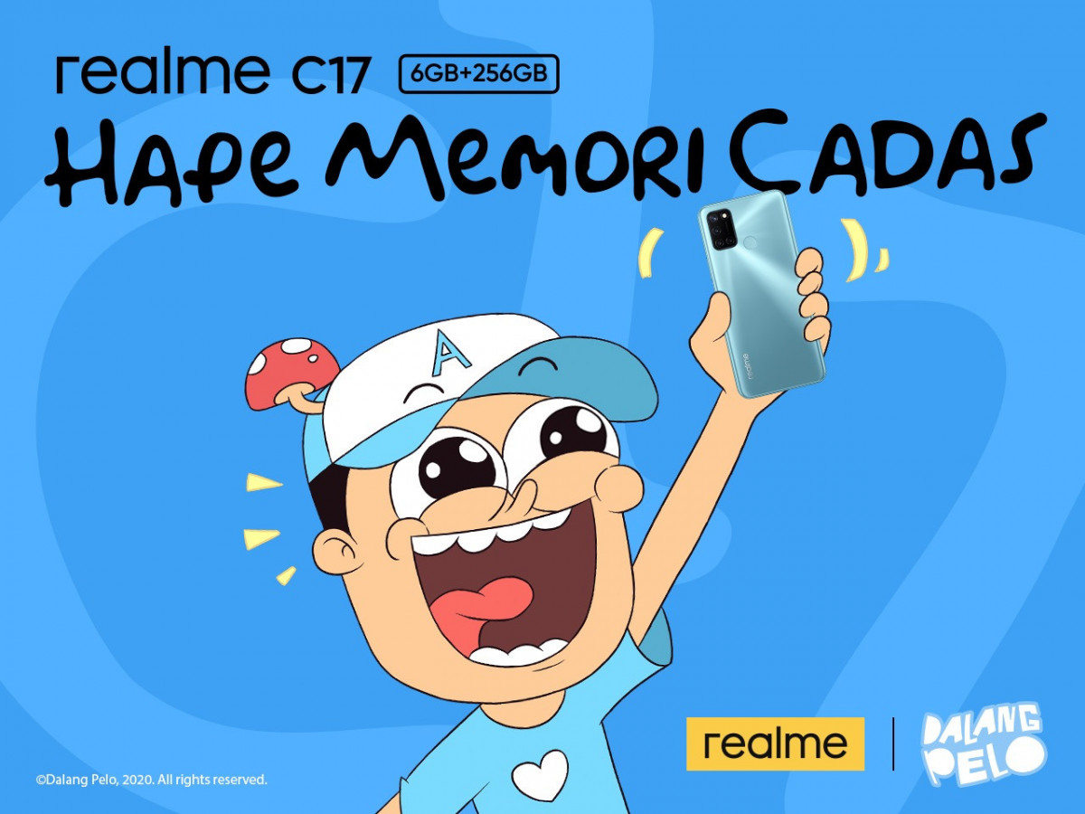Gandeng Dalang Pelo, Realme C17 Hadirkan Memori Cadas!