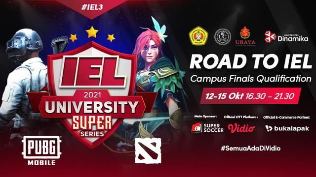 Kesempatan Emas Untuk Para Gamers, IEL University Super Series Season 3 Resmi Digelar