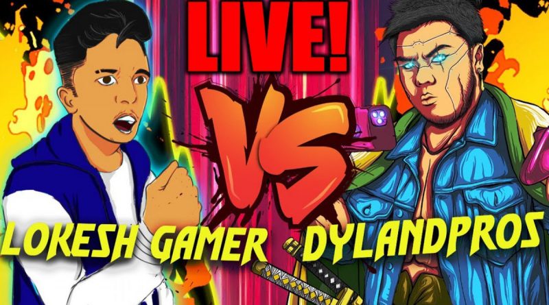 Tembus 1 Juta View, Dylan Pros Tanding Free Fire Lawan Gamer India!