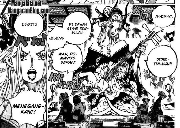 upstation - Review Manga One Piece 992: Kaido Diserang Habis-Habisan Oleh Nine Red Scabbard!