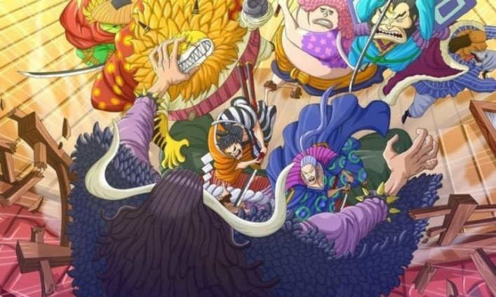 Spoiler Manga One Piece 993 Kaido Tumbang Tangan Kiku Putus Di Medan Perang