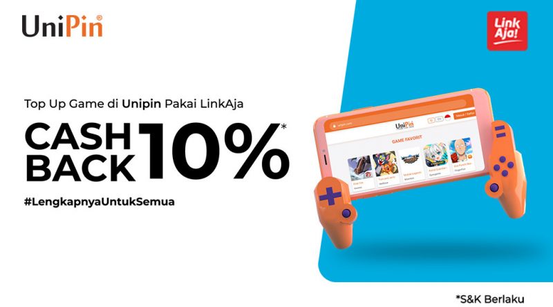 #LengkapnyaUntukSemua Top Up pakai LinkAja BIsa Dapat Cashback hingga 10%!