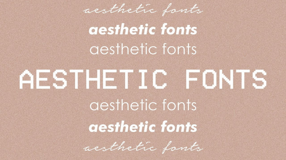 7 Rekomendasi Font Aesthetic Gratis yang Wajib Kamu Punya!
