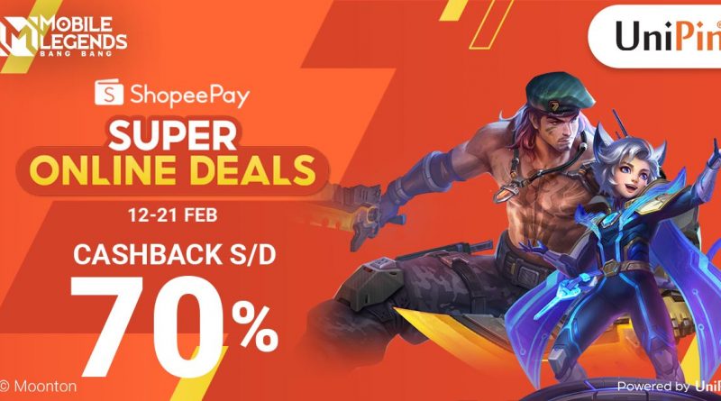 Rayakan Super Online Deals ShopeePay Dan Dapatkan Cashback 70% Max Rp 15.000!