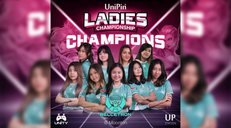 Belletron Era Raih Gelar Juara di Grand Final UniPin Ladies Championship!