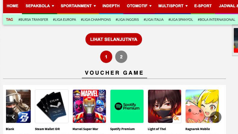 voucher game di Indosport.com
