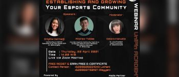 UniPin Community Ajak Anak Muda Mengembangkan Komunitas Esports Melalui Webinar