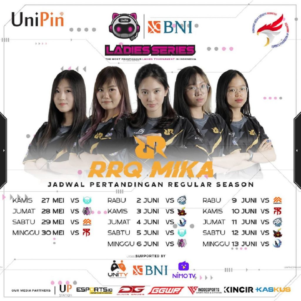 Jadwal RRQ Mika W1