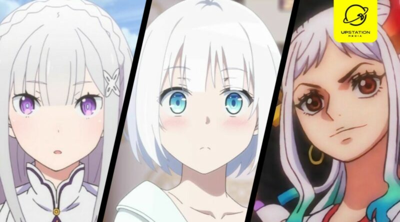 Karakter anime rambut putih