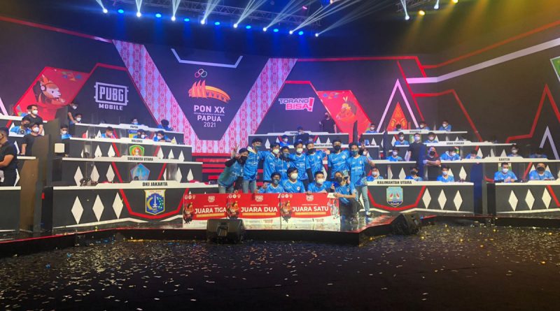 DKI Jakarta Juara 1 PUBG Mobile PON XX Esports Papua 2021