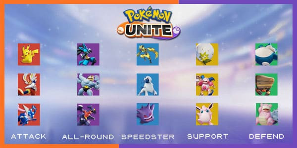 Ini Dia 5 Role dalam Pokemon Unite yang Wajib Kamu Pelajari!
