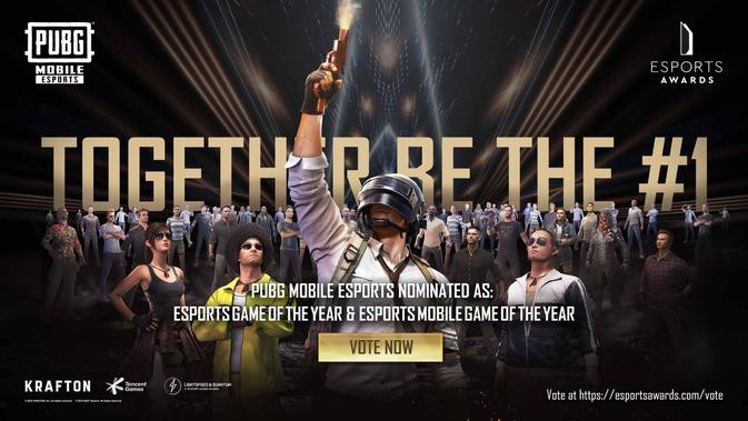 PUBG Mobile Masuk Nominasi The Esports Awards 2021!