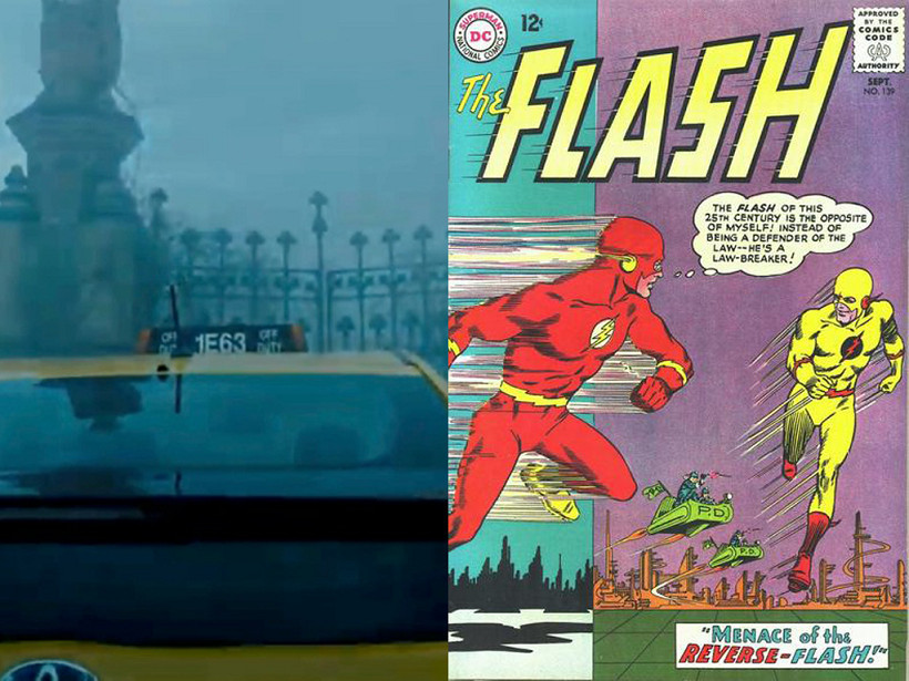 reverse flash taksi