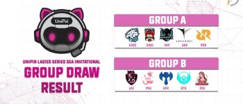 Dua Grup Sama Ketat, Inilah Hasil Group Draw UniPin Ladies Series SEA Invitational!