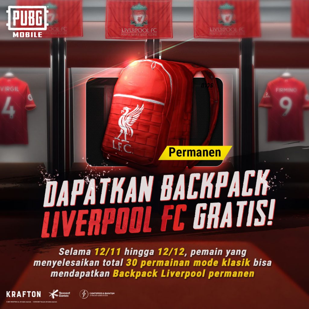 PUBG Mobile x Liverpool FC