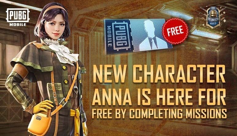 PUBG-Steps-to-get-the-New-character-Anna-in-Reunion-Party-1
