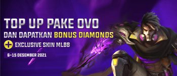 PROMO - Dapatkan Bonus Diamonds MLBB + Skin Eksklusif MLBB di UniPin pakai OVO!