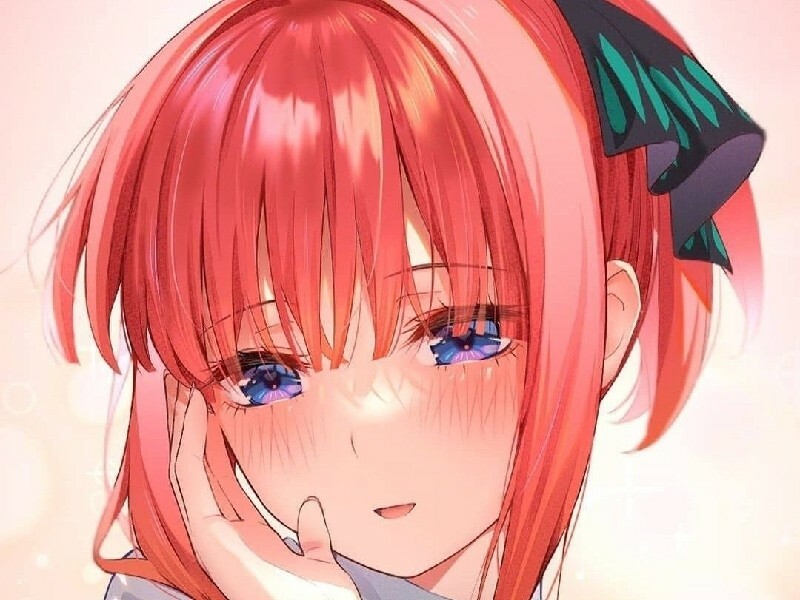 Gotoubun no Hanayome / The Quintessential Quintuplets / Raiha Uesugi, Gadis animasi, Gambar anime, Gambar