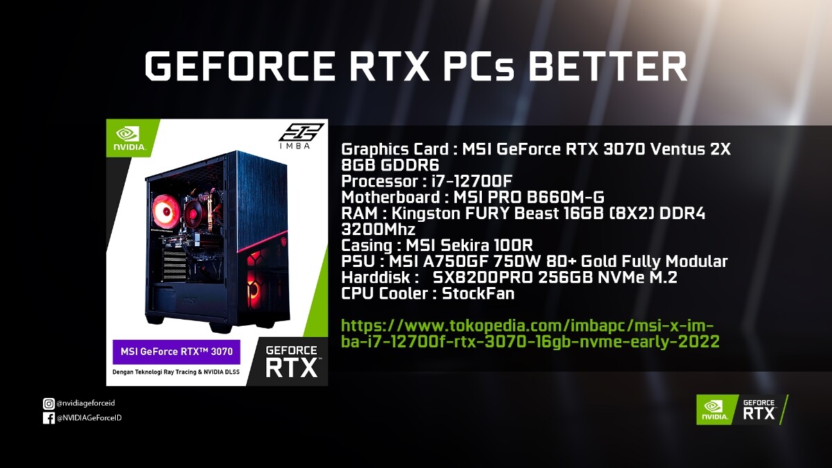 “Better” GeForce RTX™ PC