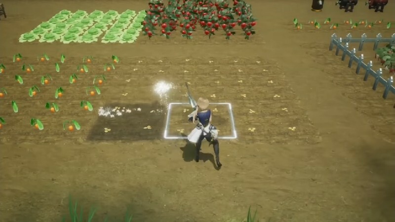 Bertani di Harvestella, game Square Enix